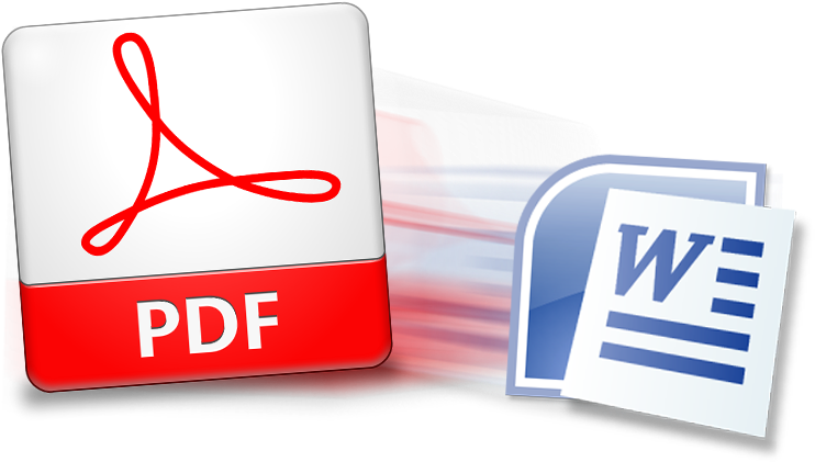 P D Fand Word Document Icons PNG