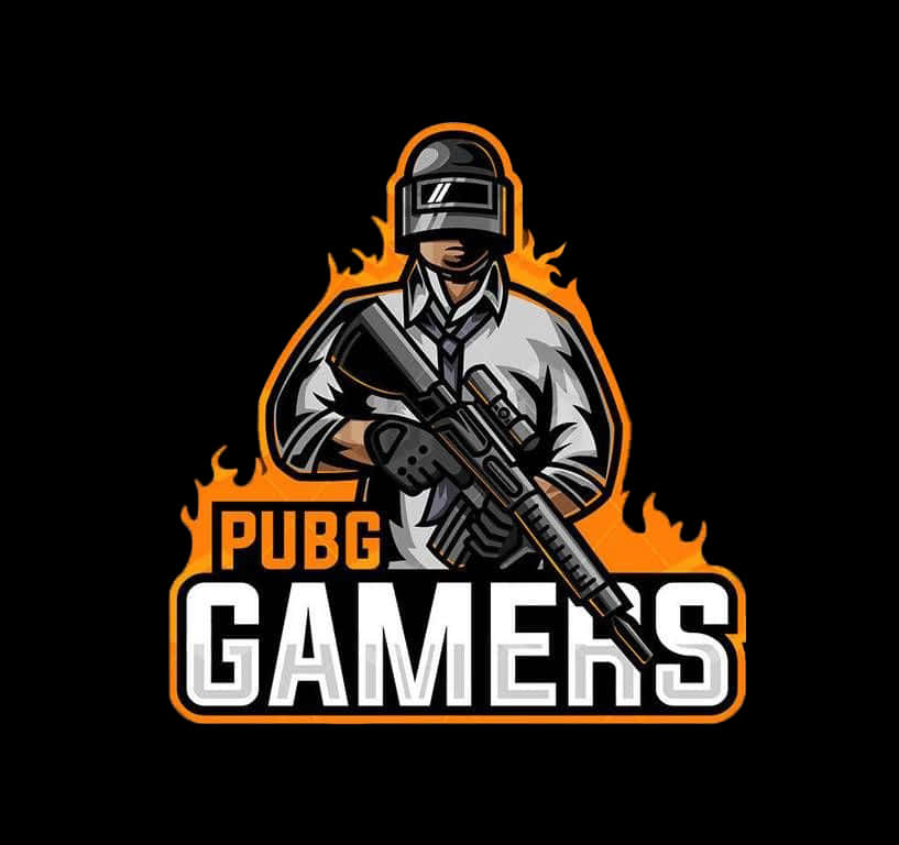 P U B G Gamers Logo Flame Background PNG