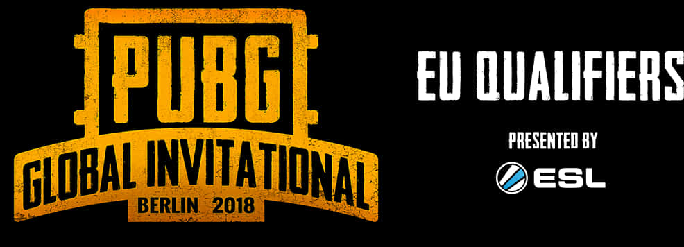 P U B G Global Invitational Berlin2018 Logo PNG