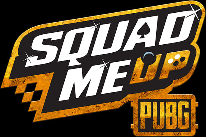 P U B G Squad Me Up Logo PNG