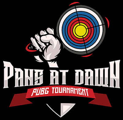 P U B G_ Tournament_ Pans_at_ Dawn_ Logo PNG