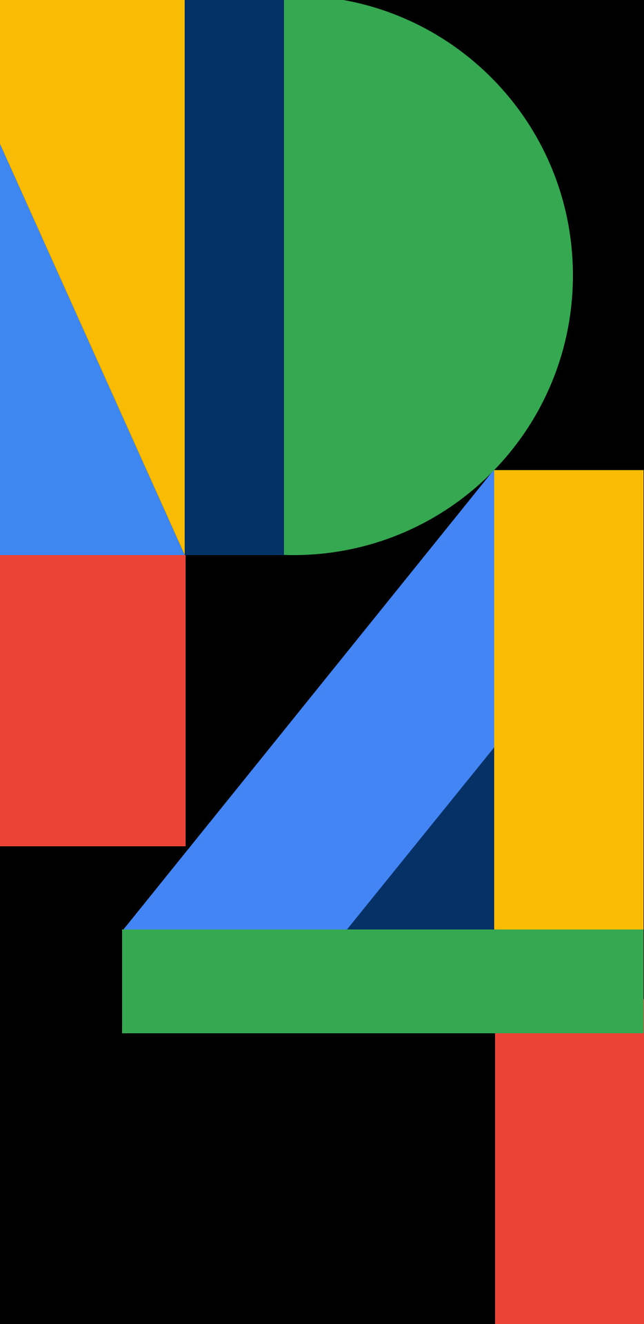 P4 Word Graphic Google Pixel 4 Wallpaper