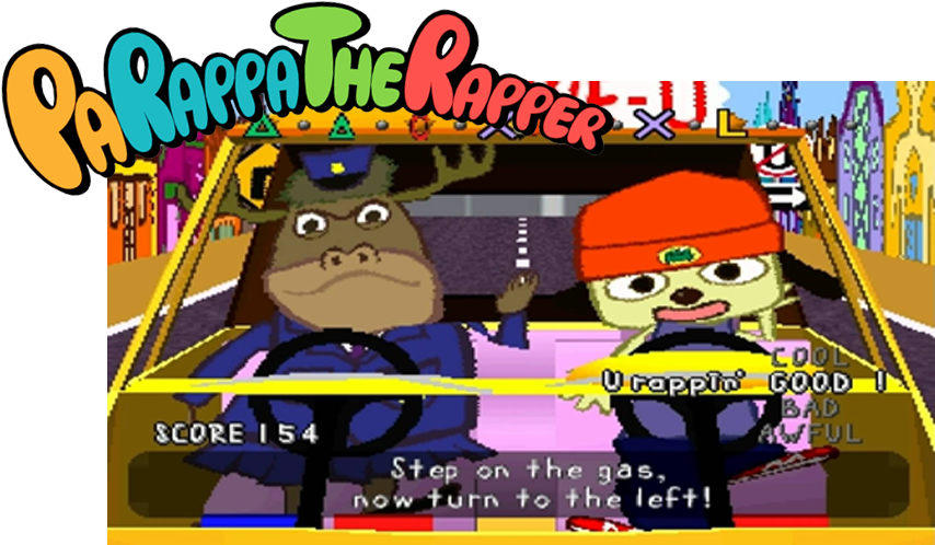 Pa Rappa The Rapper Driving Lesson PNG