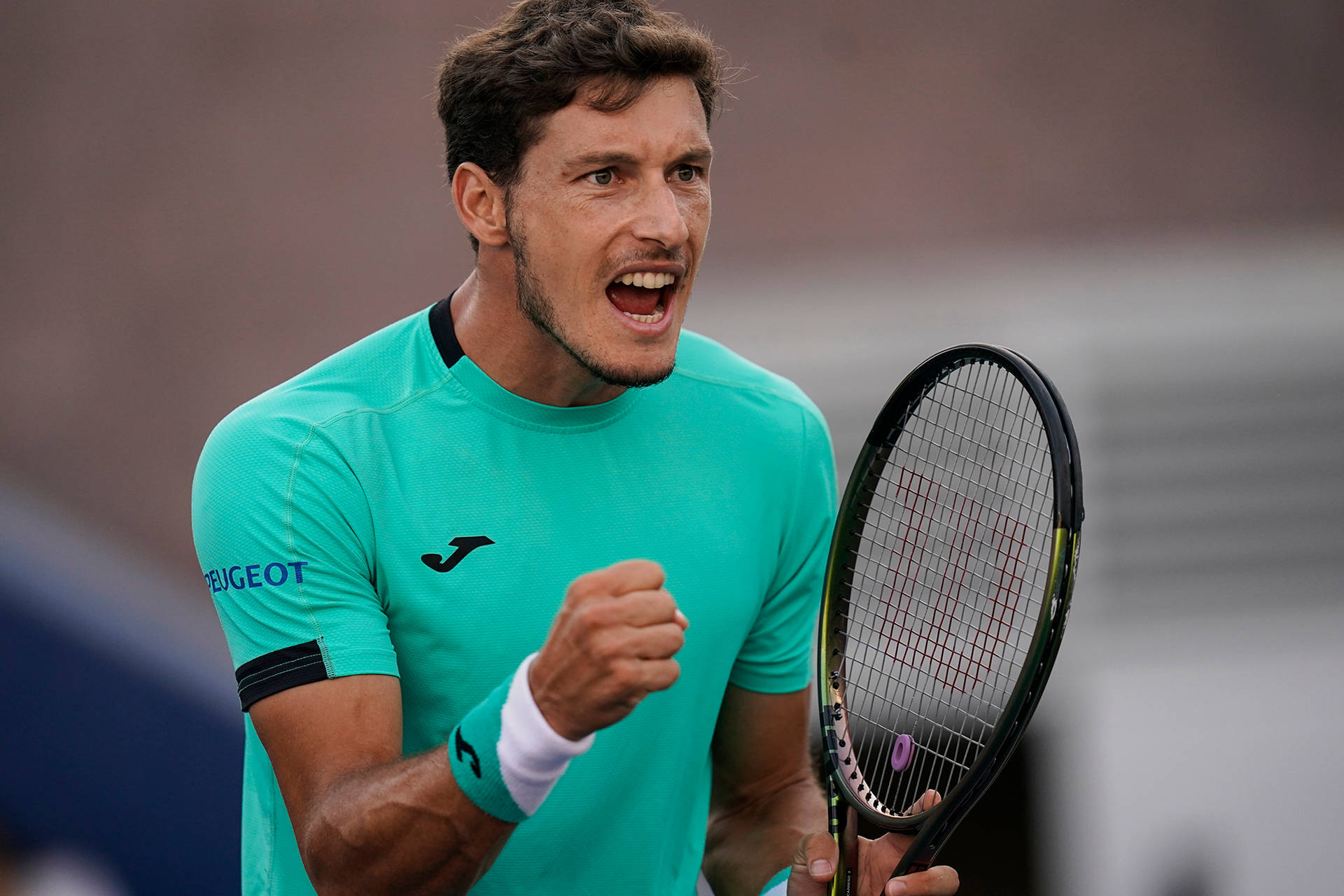 Download Pablo Carreno Busta Feeling Thrilled Wallpaper | Wallpapers.com