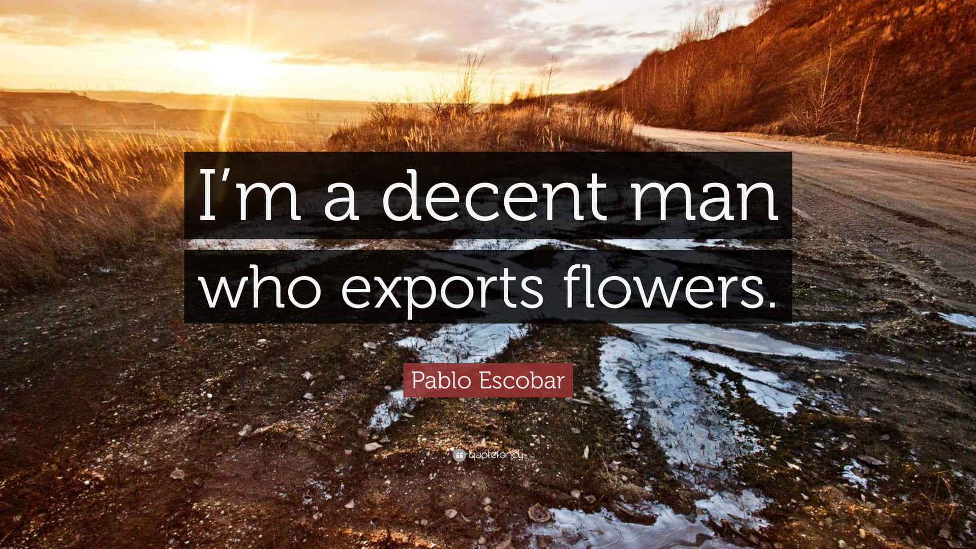 Eusou Um Homem De Descendência Que Exporta Flores.