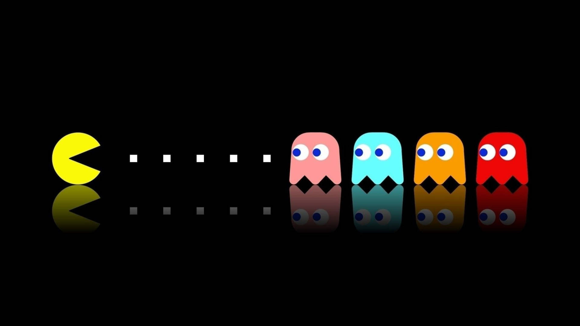 Pac Man Video Game Wallpaper