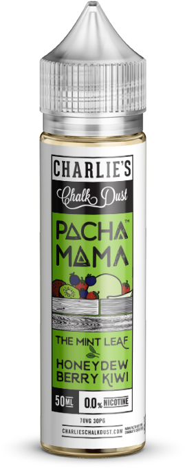 Pacha Mama Mint Leaf Honeydew Berry Kiwi Vape Juice PNG