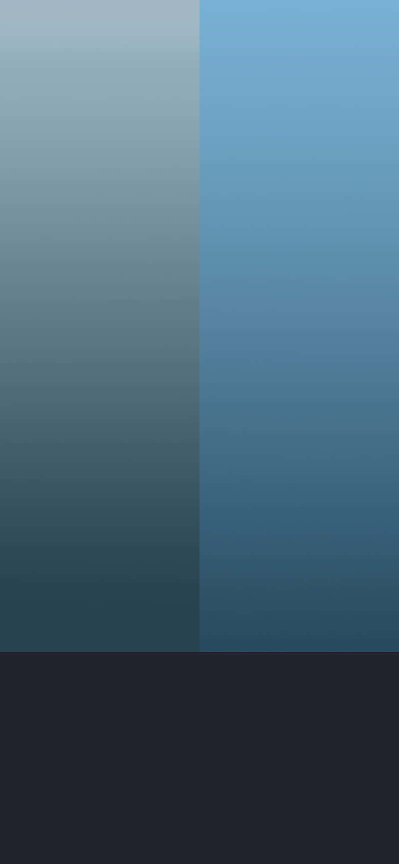 Pacific Blue Gradient Background Wallpaper