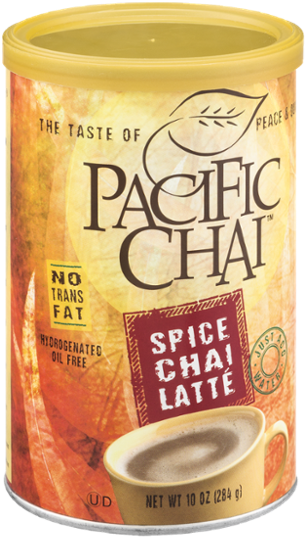 Pacific Chai Spice Latte Container PNG