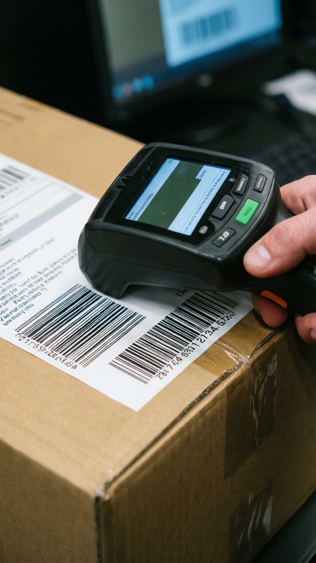 Paketscan-Technologie Wallpaper