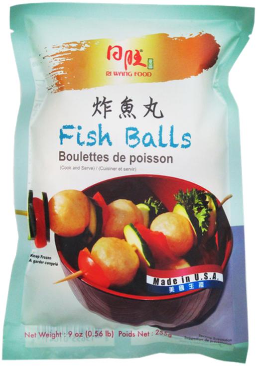 Packaged Fish Balls Product PNG
