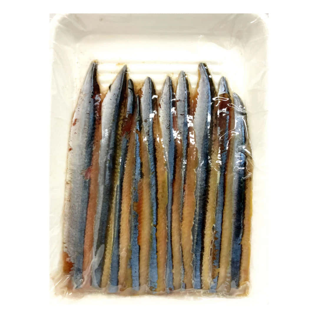 Packaged Pacific Saury Wallpaper