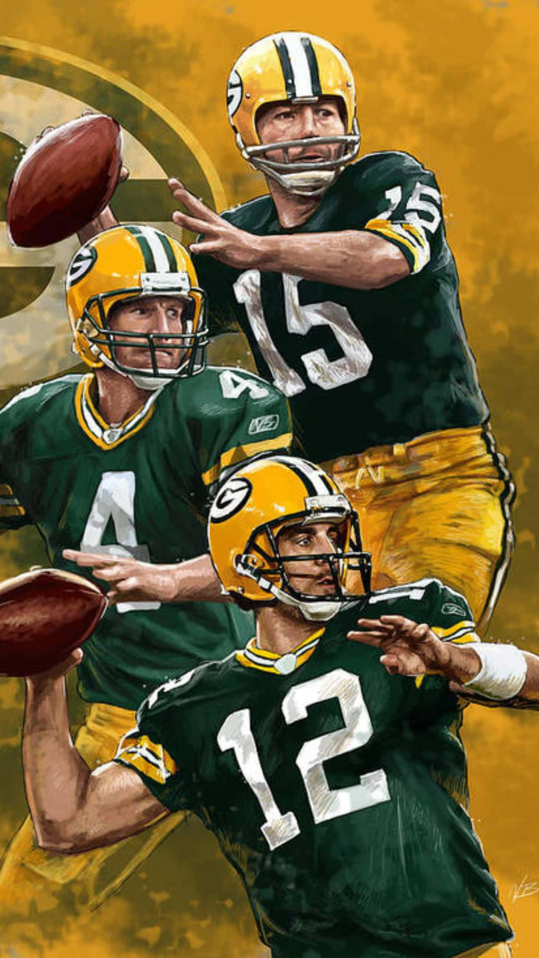Green Bay Packers Team Spirit Wallpaper