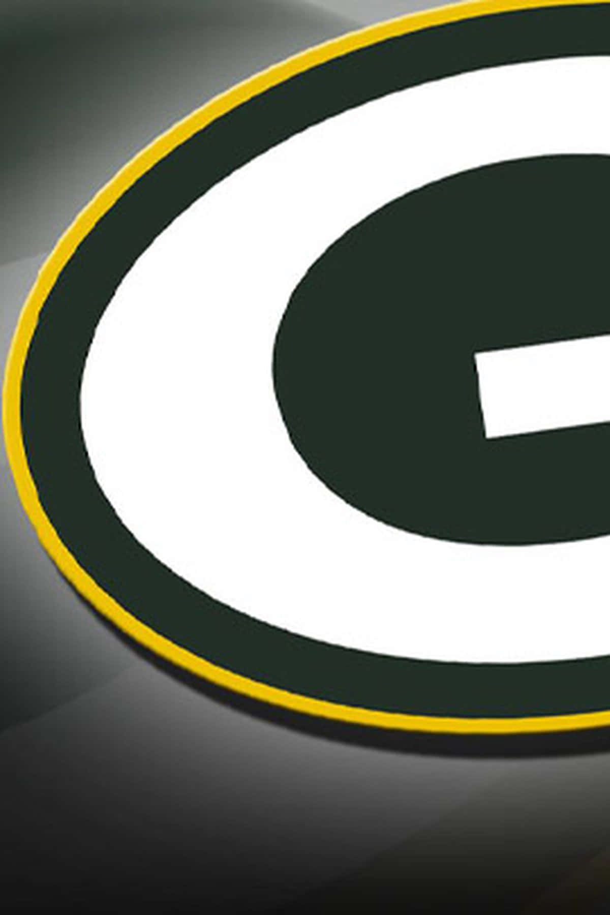 Green Bay Packers Logo on Gradient Background