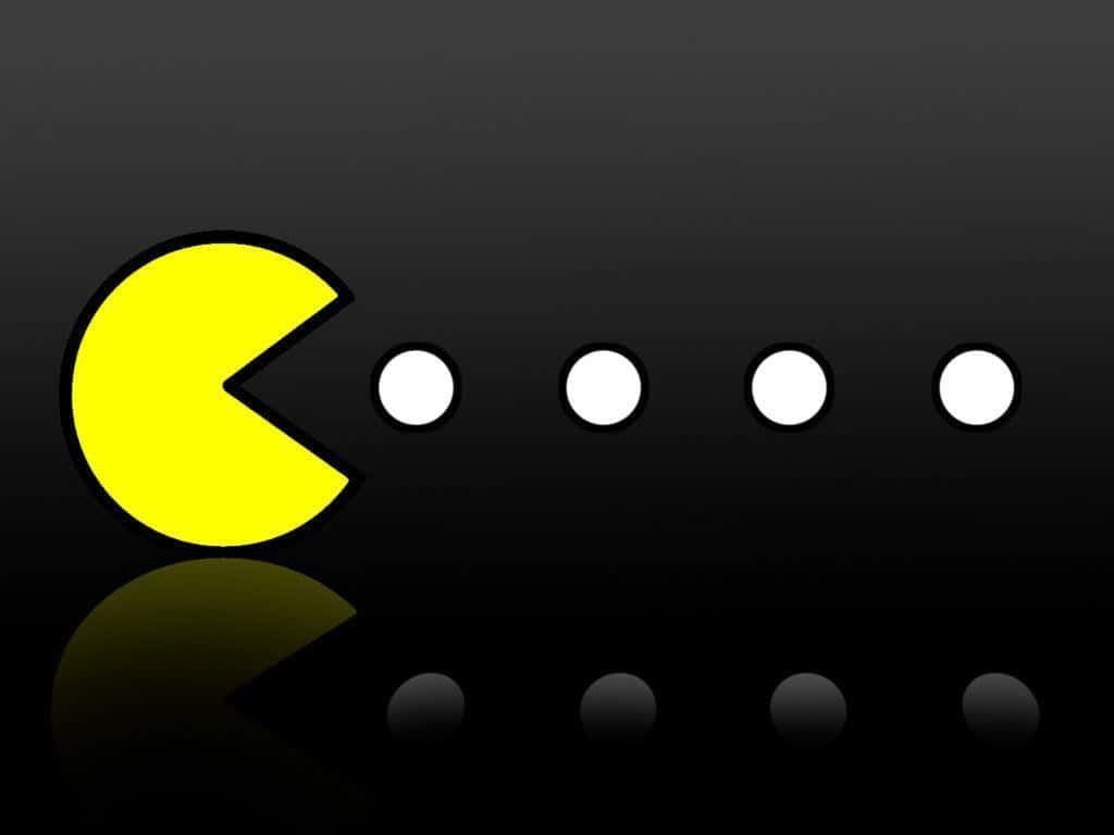 'Klassikeren gaming ikon Pacman tager rampelyset!' Wallpaper