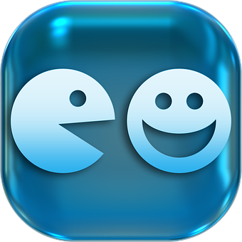 Pacman Smiley Icon PNG