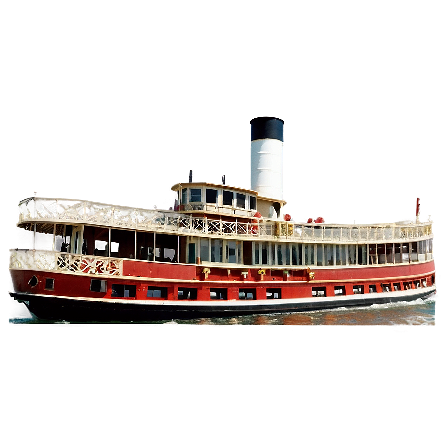 Download Paddle Steamer Vintage Png Jfh61 | Wallpapers.com