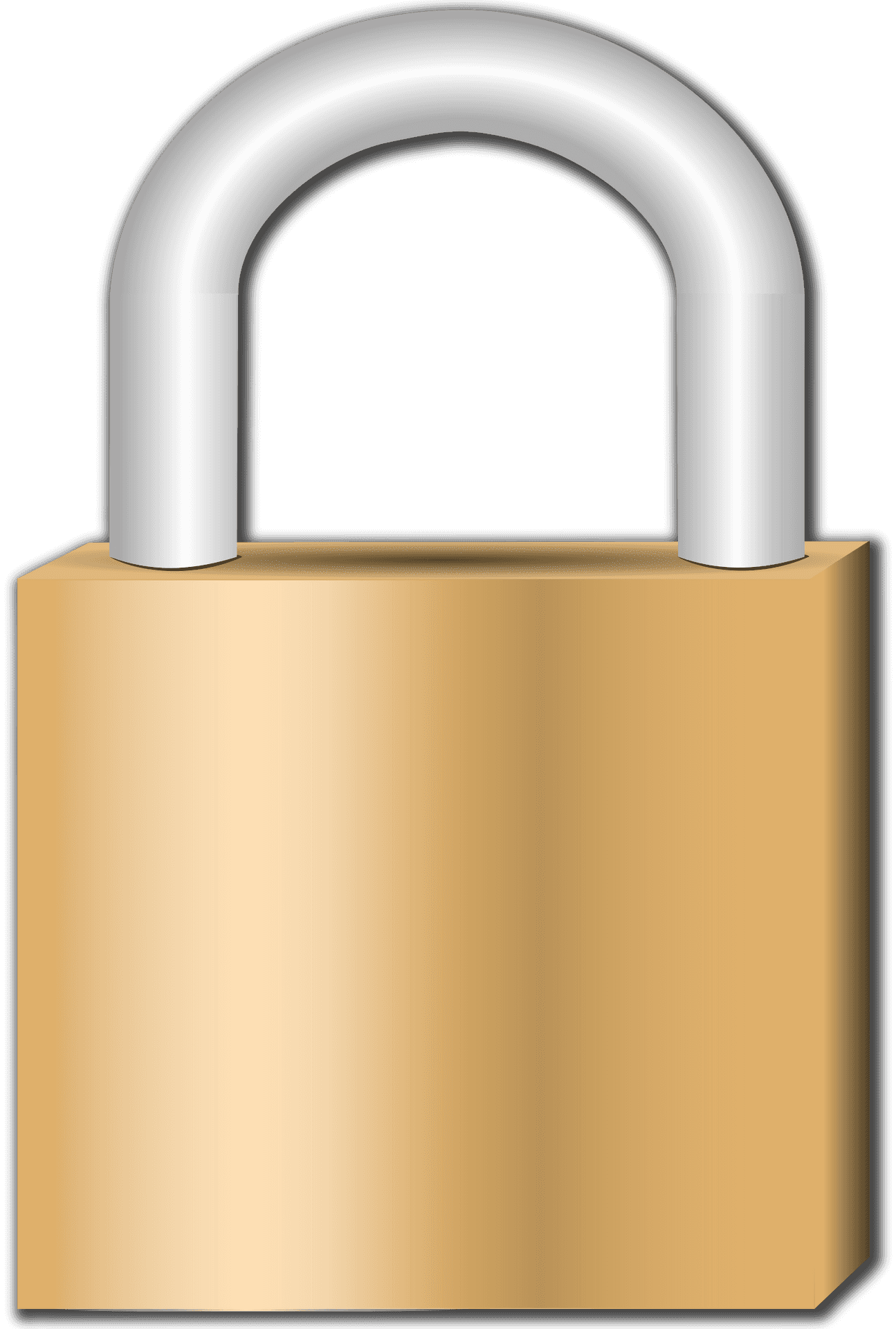 Padlock Clipart Graphic PNG