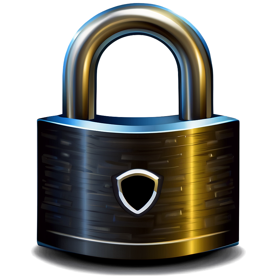 Padlock Illustration Png 7 PNG