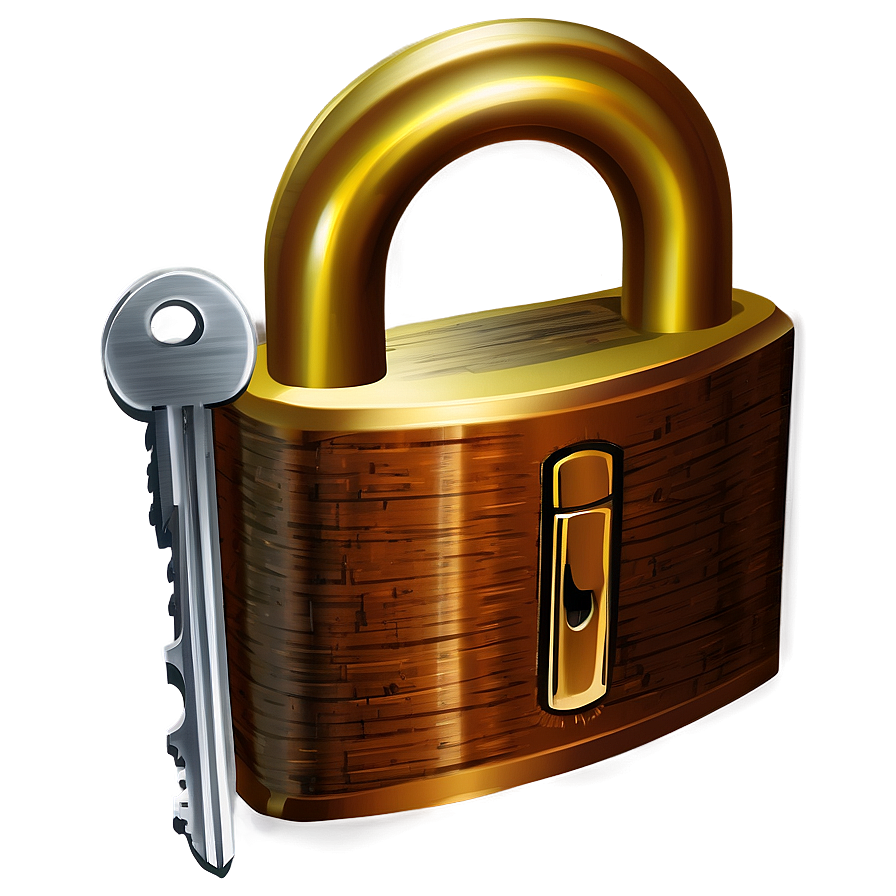 Padlock With Keys Png Wpm PNG