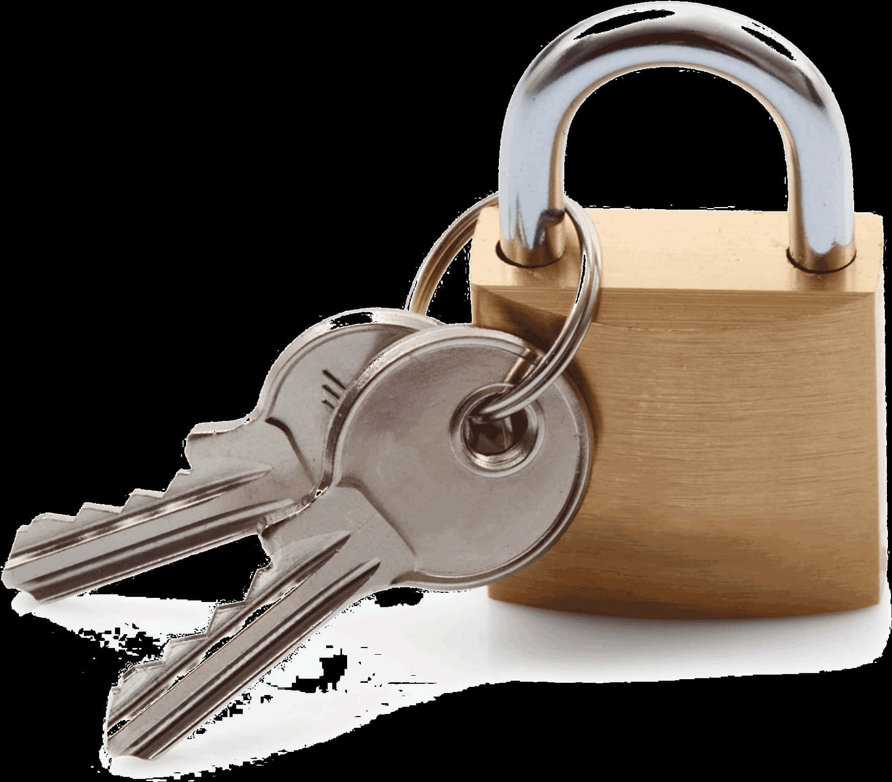 Padlockand Keys Security PNG
