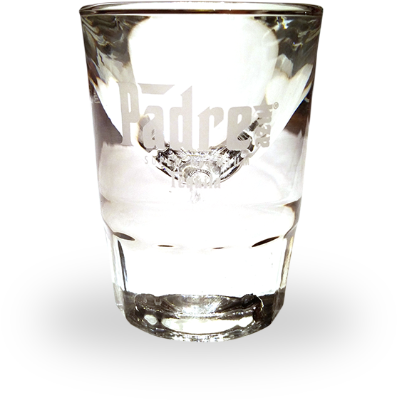 Padre Branded Shot Glass PNG