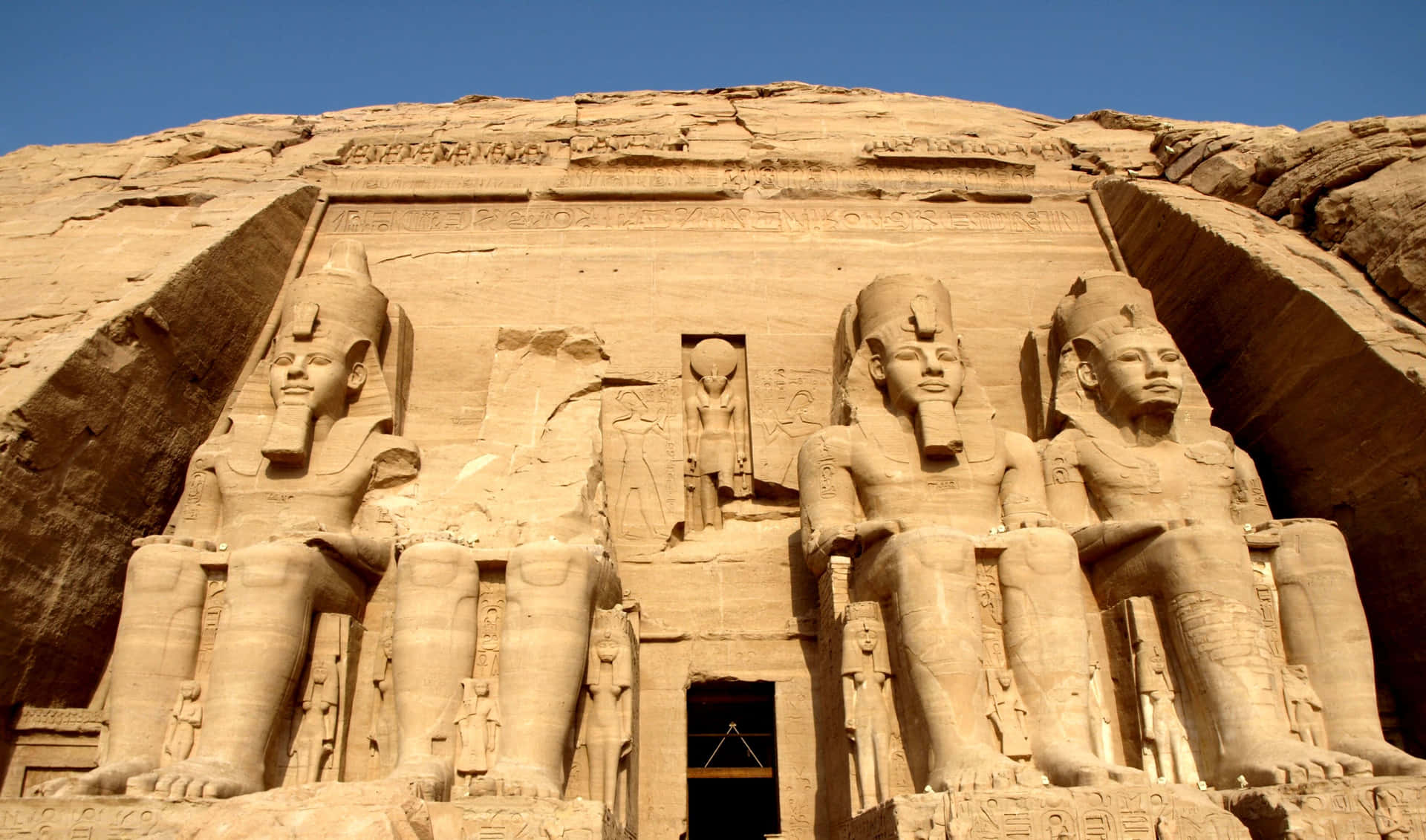 Paesaggimozzafiato Della Perla Dell'egitto, Le Piramidi Di Giza