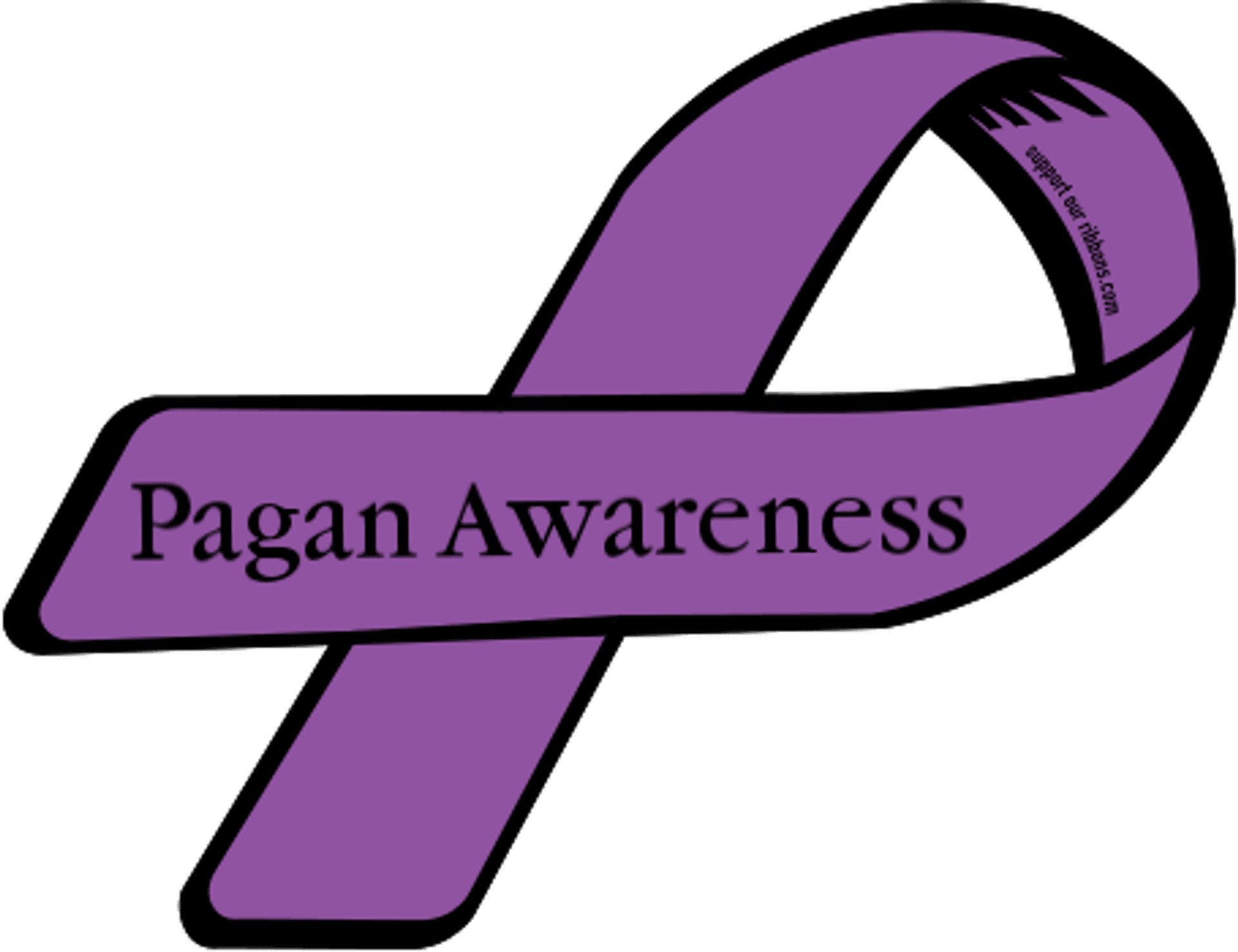 Pagan Awareness Ribbon PNG