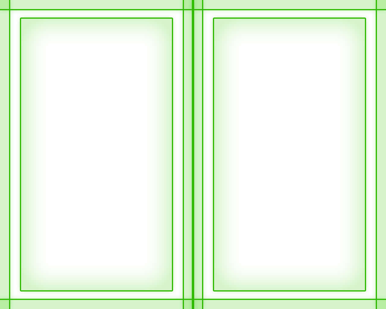 A Green Rectangle With A Green Border
