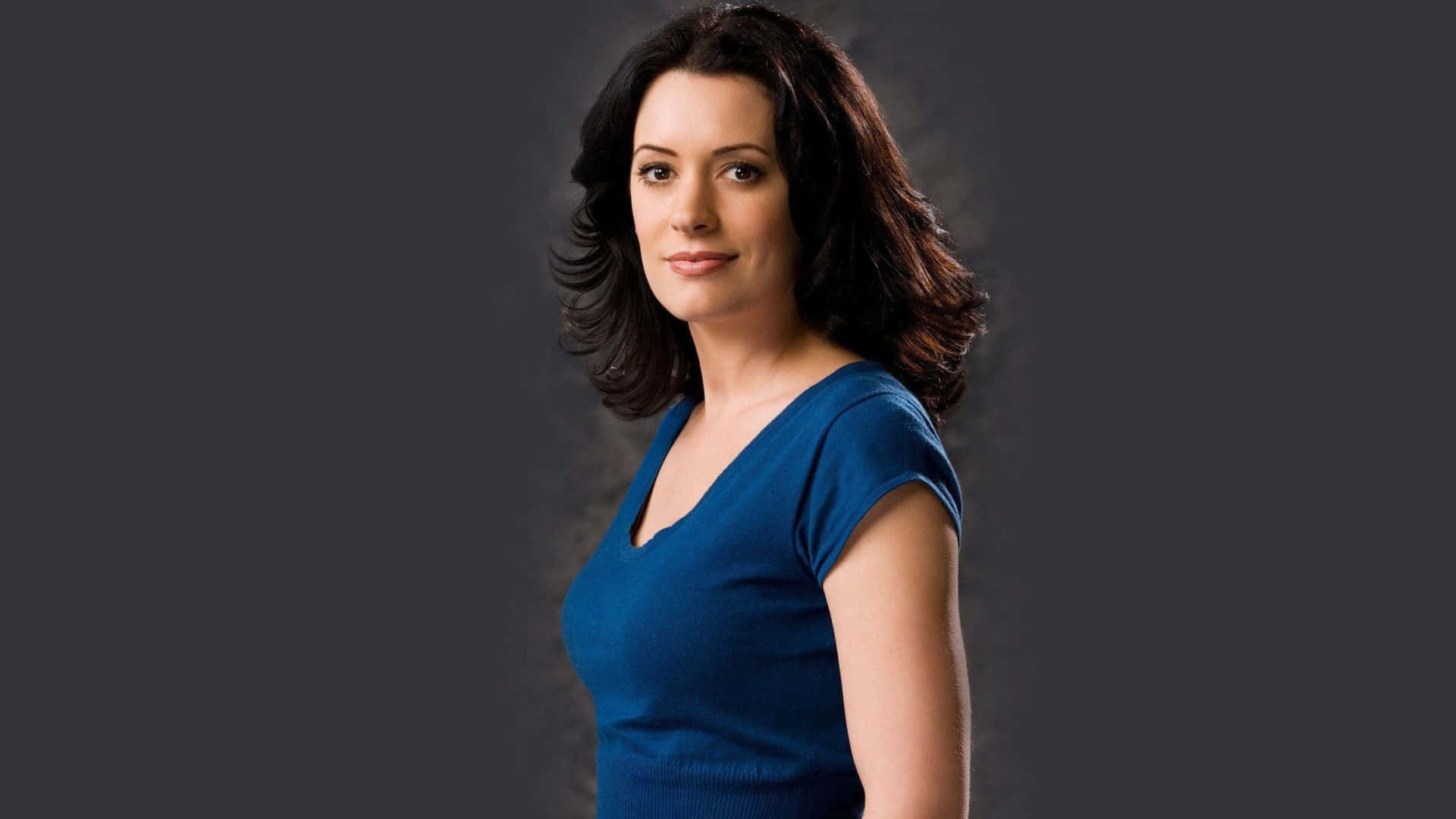 Paget Brewster striking a pose in a stunning photoshoot Wallpaper
