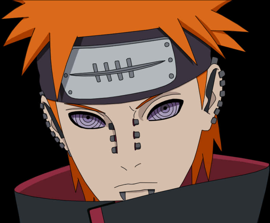 Pain Naruto Anime Character PNG