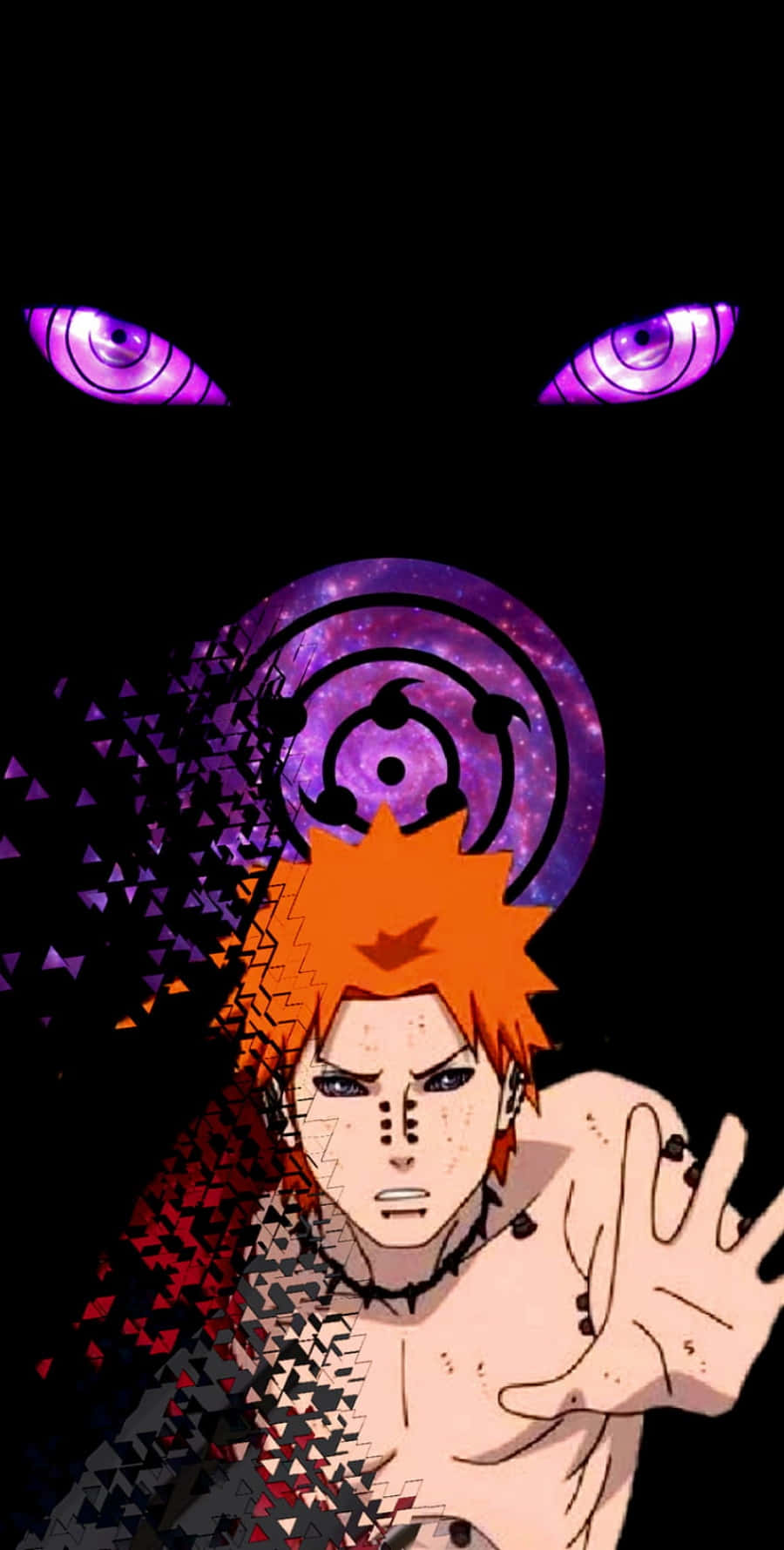 The Awesome Power Of The Pain Rinnegan! Wallpaper
