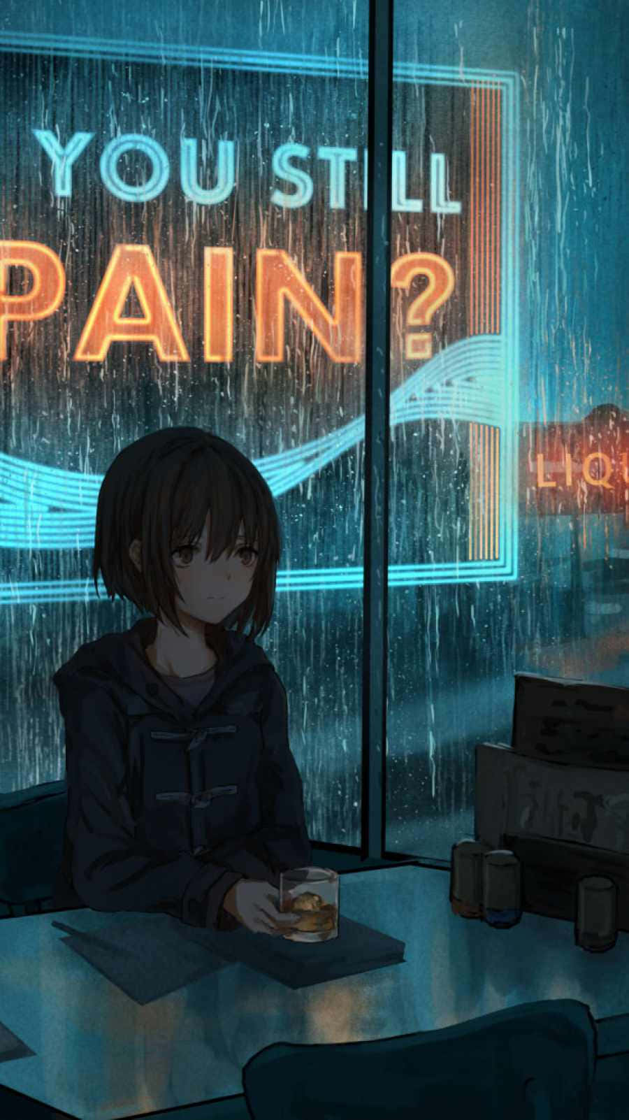 The pain of losing someone close Wallpaper