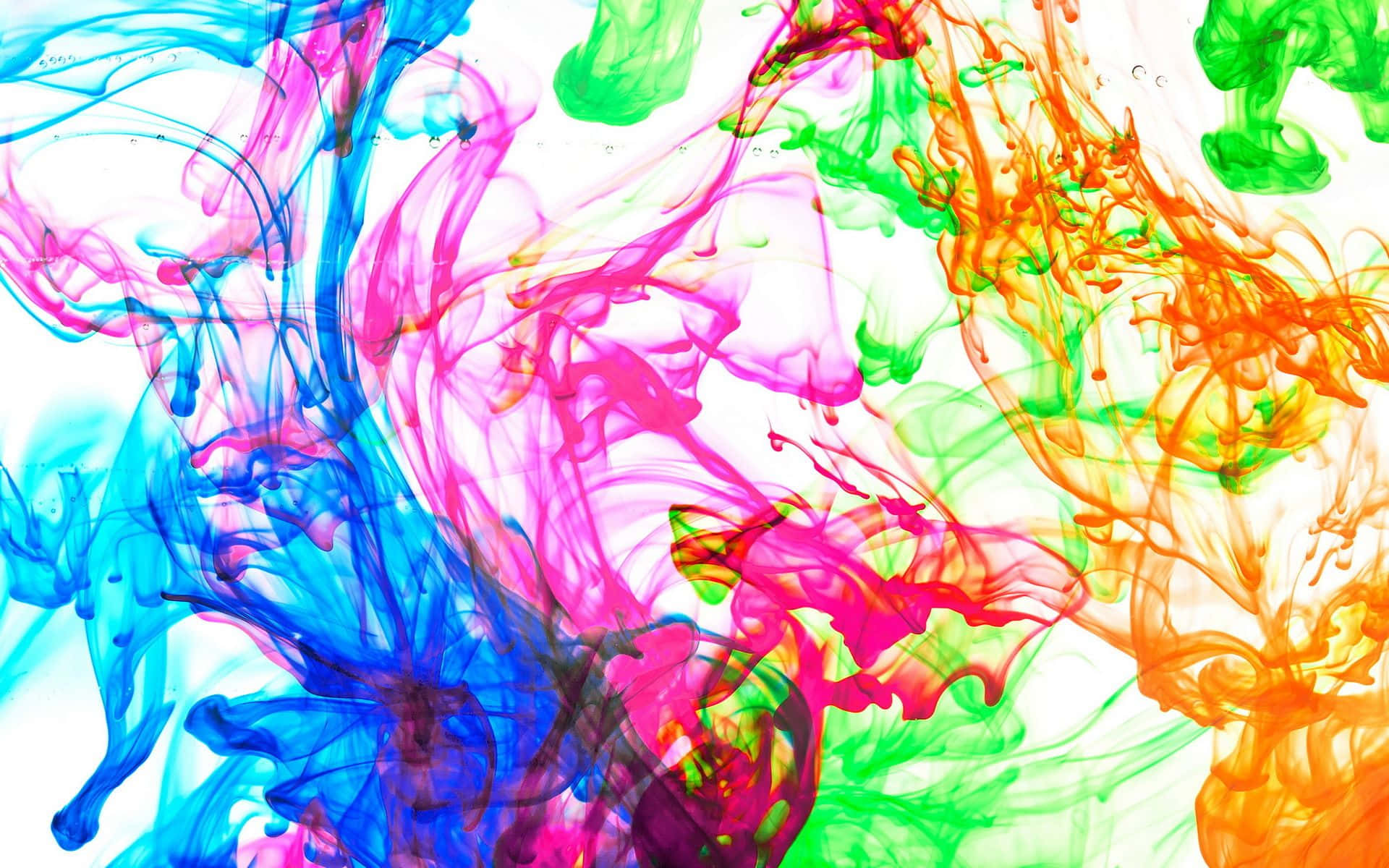 Abstract and Colorful Paint Art