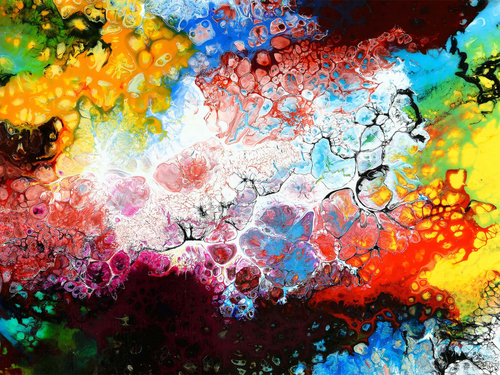 Splattering Paint - Unconventional and Creative
