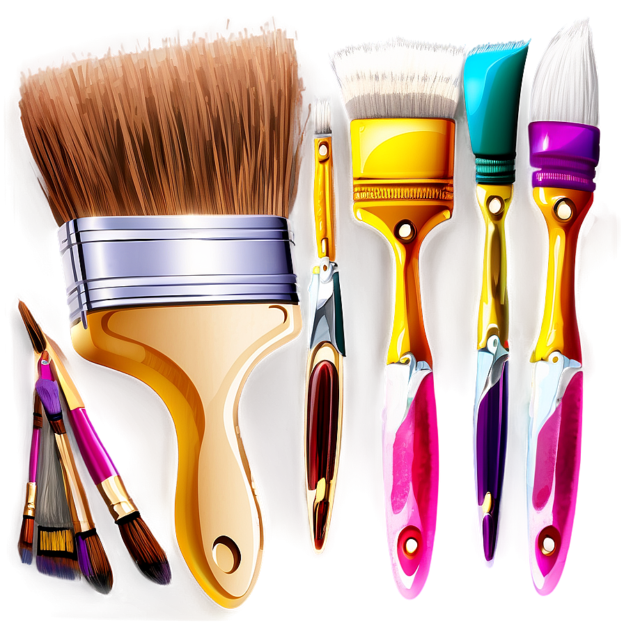 Paint Brush A PNG