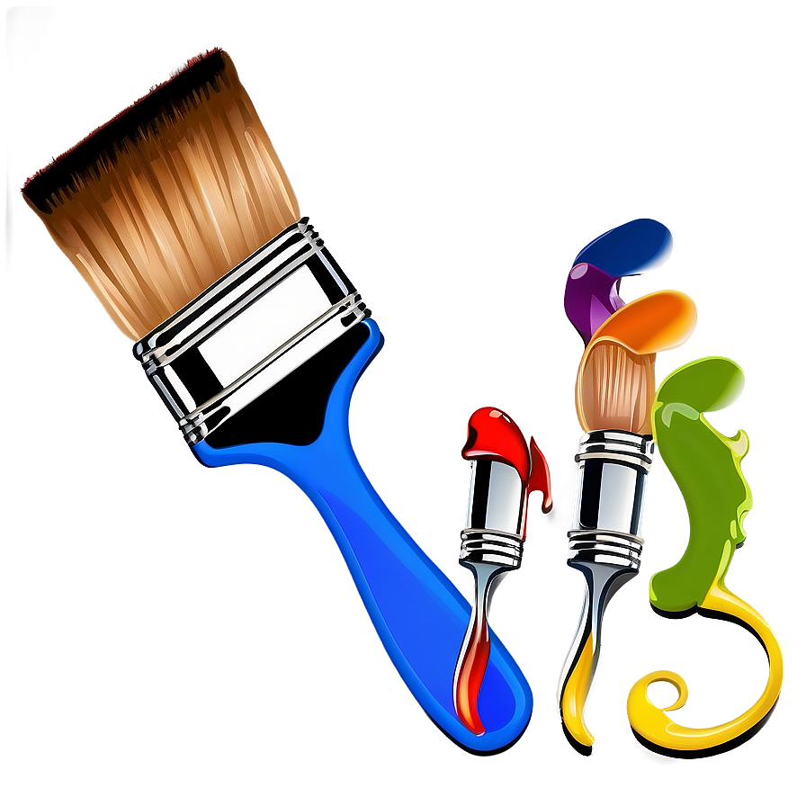 Paint Brush Clipart Png Fgs PNG