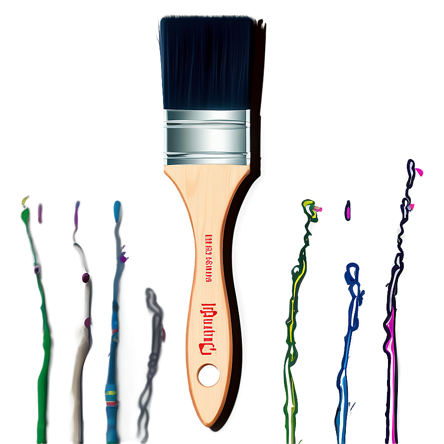 Paint Brush For Acrylics Png Bce PNG