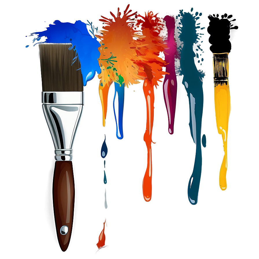 Paint Brush For Watercolor Png 05042024 PNG