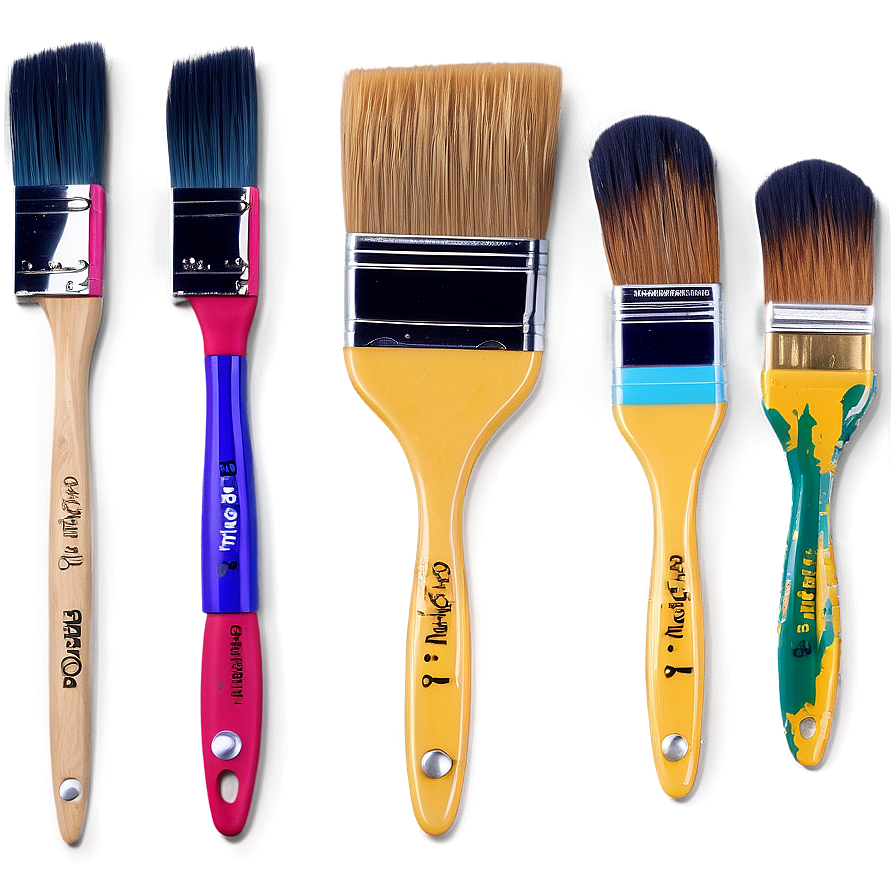 Paint Brush In Action Png Wgq80 PNG