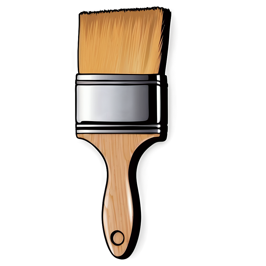 Paint Brush Silhouette Png Lwn20 PNG