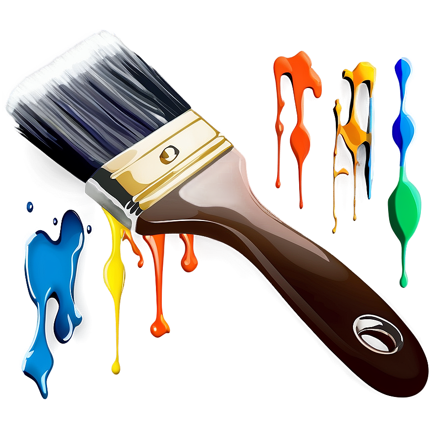 Paint Brush Splash Png Bwq PNG