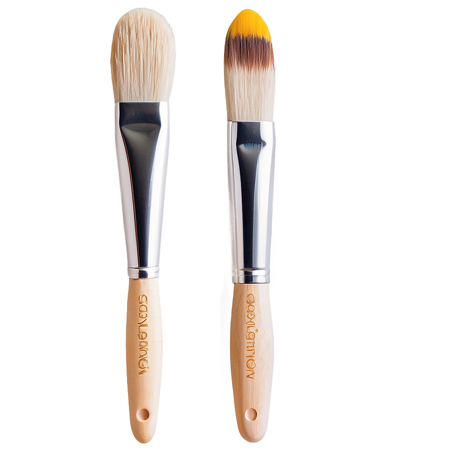 Paint Brush With Palette Png Ftj PNG