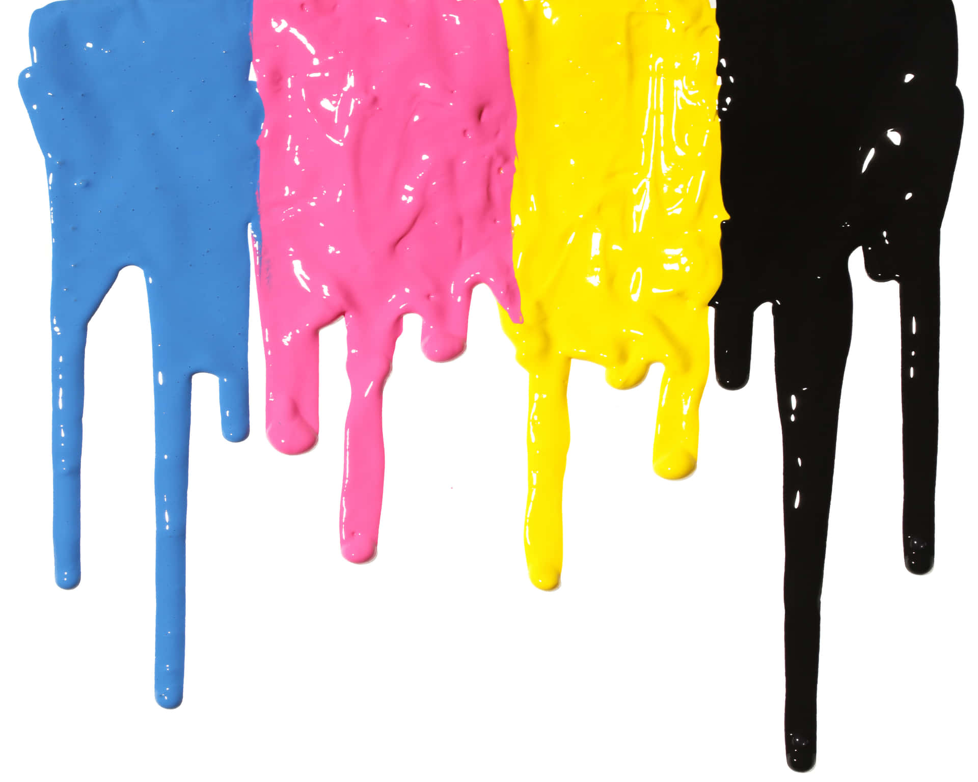 Artwork made with colorful drip paint HD wallpaper 4k background
