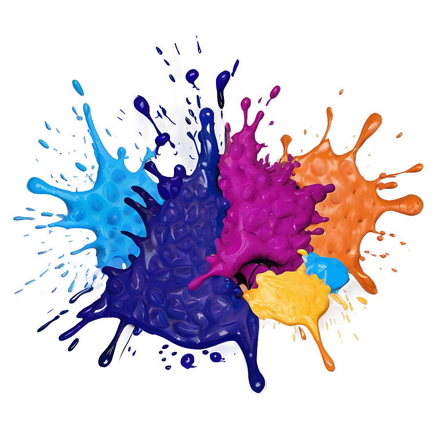 Paint Splash Artwork Png Nvb83 PNG