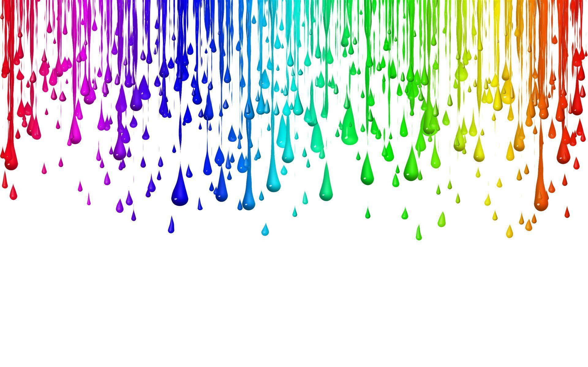 "Awesome Colorful Paint Splatter Aesthetic" Wallpaper