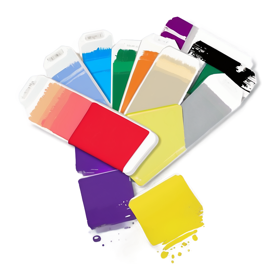 Paint Swatch For Art Projects Png Lpg PNG