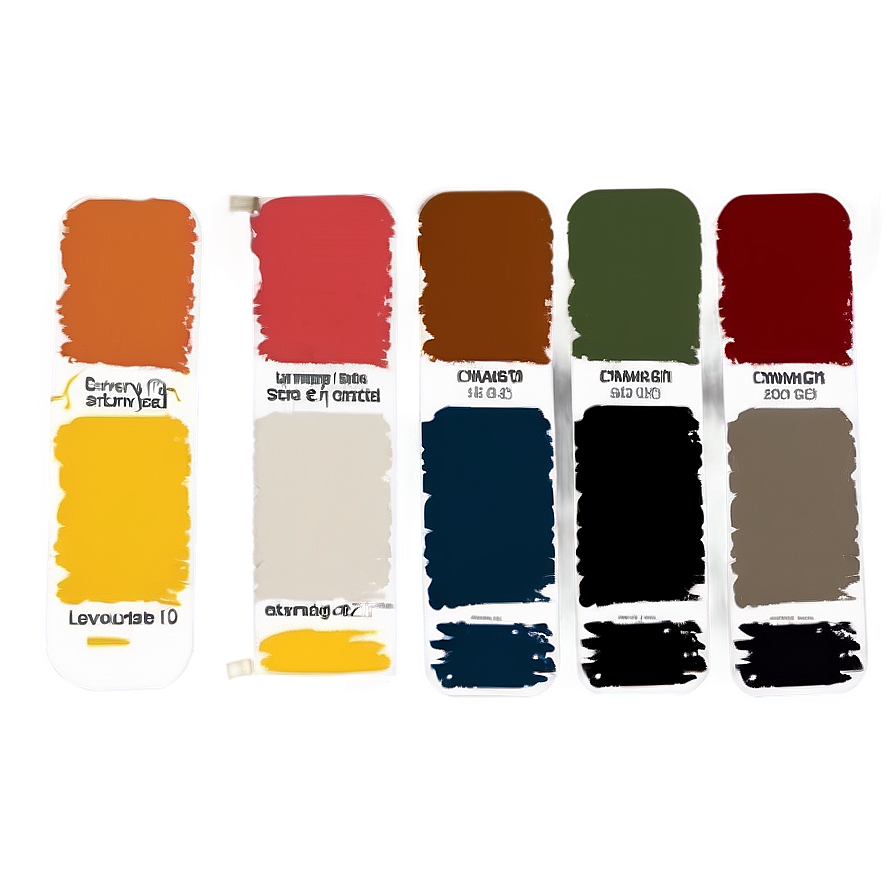 Paint Swatch For Diy Crafts Png Wqr PNG