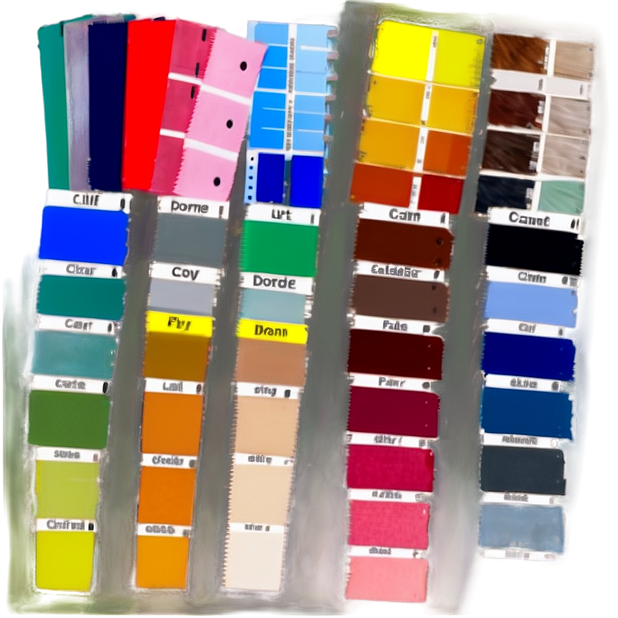 Paint Swatch Selection Png Mtt PNG