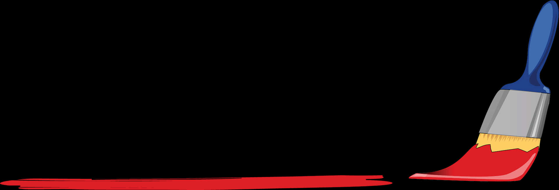 Paintbrush Red Line PNG